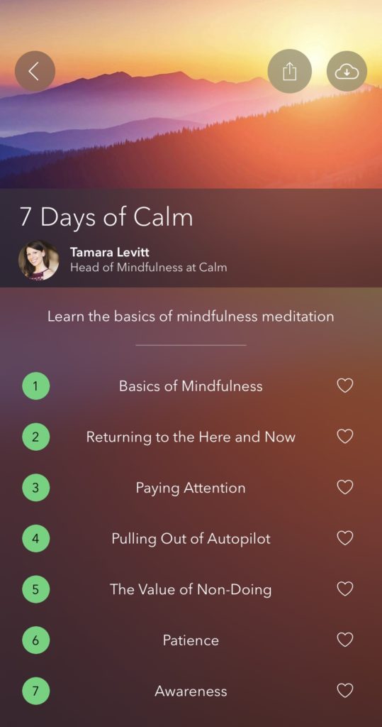 Calm App